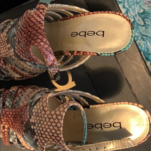 Bebe snake skin high heels - Picture 3 of 4